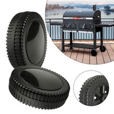 2 Pezzi Ruota di Ricambio per Barbecue Grill 6 Pollici Stile Carriola A Nuova