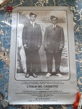 L'Italia Nel Cassetto Manifesto 1979 Mostra Carpi Originale D'epoca