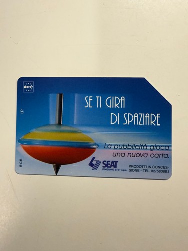 Scheda telefonica rara se - -, ti