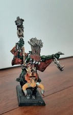 Warhammer Fantasy Wurrzag Savage Orco Sciamano Cinghiale Metal