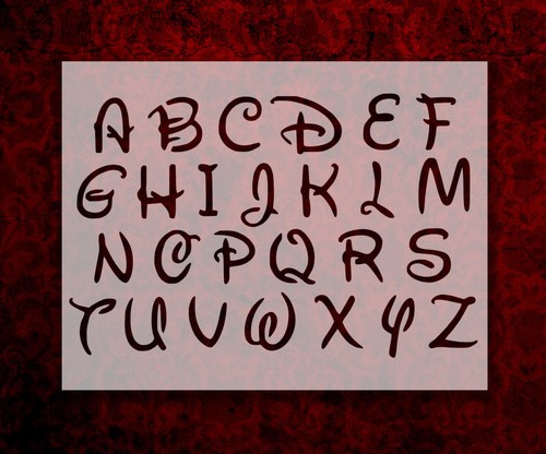 Disney alfabeto lettere - alfabeto, 1,4"