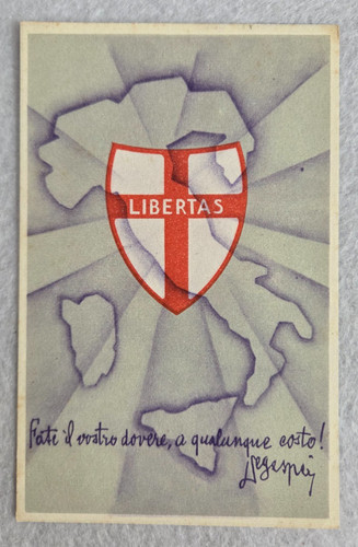 Cartolina politica democrazia - politica,