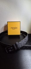 Cintura Fendi Nera Grigio
