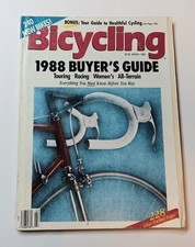 Bicycling Magazine March 1988