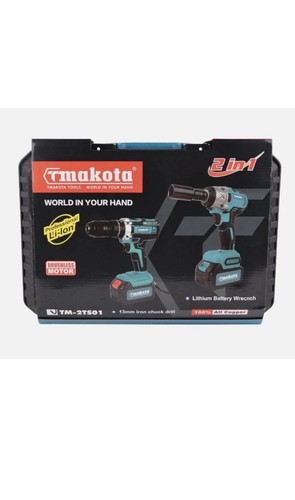 Kit trapano avvitatore con - avvitatore,
