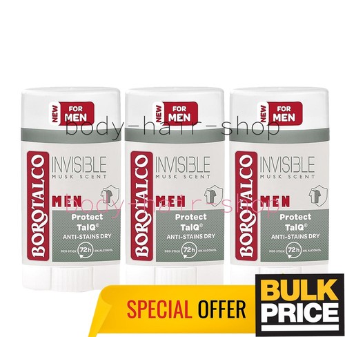 Borotalco uomo invisible musk - uomo,