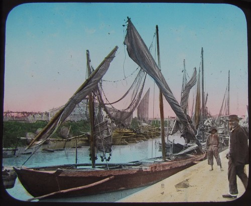 Glass magic lantern - magic, slide