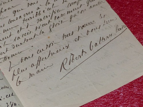 Lettera autografa firmata - lettera,