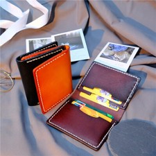 Portafoglio bifold pelle