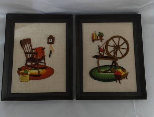 Vintage hand made framed - vintage,