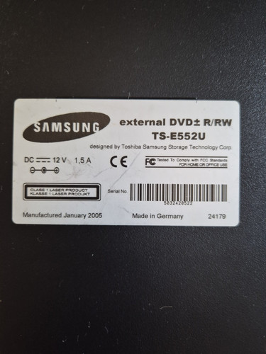 Lettore dvd esterno samsung - dvd,