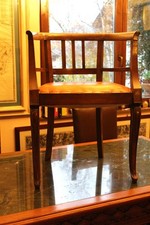 POLTRONCINA B EPOCA ANNI 30/40 AUTENTICA PROVENIENZA EMILIA ROMAGNA CONDIZIO