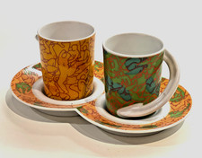 Rosenthal Cupola Love Cups Nr6 By Ute Reeh - Vintage- never used -Erotic pattern