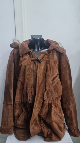 Giacca cappotto vera - giacca, pelle