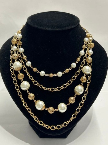 Collana vintage catena - a,