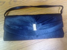 Pochette Borsetta Blu Notte Elegante  Da Cerimonia Come Nuova