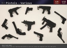 Pistola scala 1/12, 1/6 -