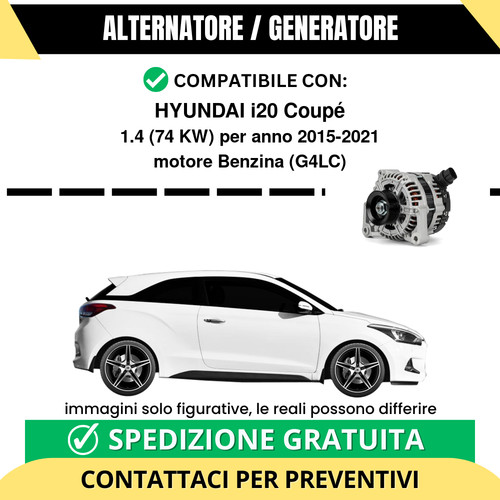 Alternatore hyundai i20 coupé - i20,