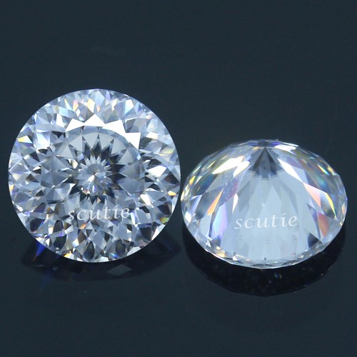 Diamante bianco tondo - , taglio