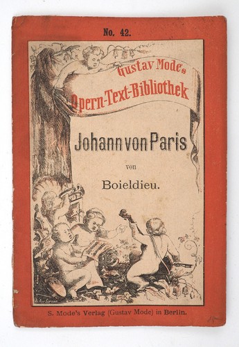 Antique libretto opera - libretto,