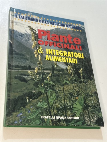 Libro piante officinali - libro, e