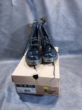 Dr.Martens. 1740w. Nero Lucido. N.38.