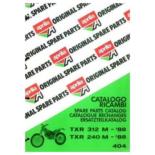 Catalogo ricambi aprilia - catalogo,