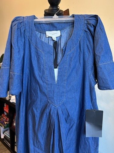 Maxi abito donna chambray - maxi,