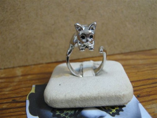 Gatto romeo anello argento - anello, in