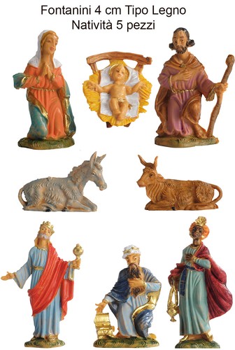 Presepe fontanini statue 4 - fontanini, cm