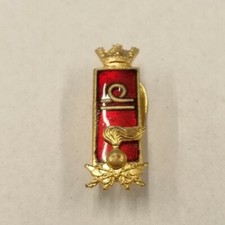 1128 - Distintivo grado militare Tenente Specialità del Genio - da abito civile