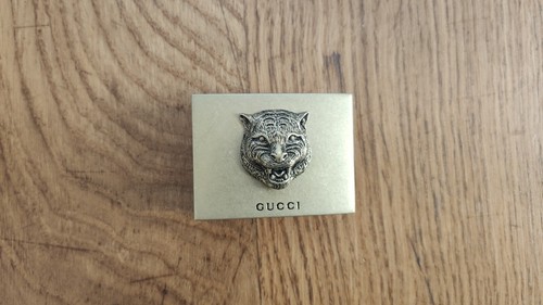 Fibbia gucci rettangolare - rettangolare, con