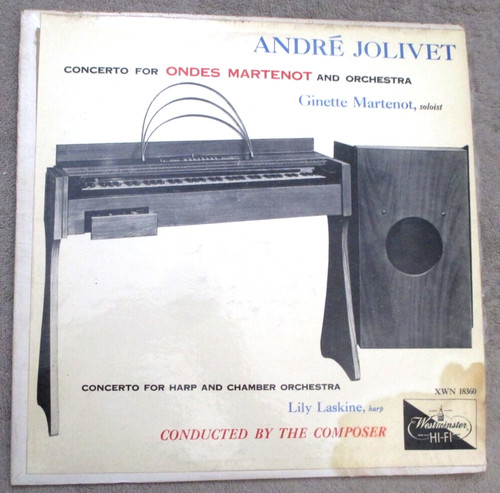 Andre jolivet concerto - concerto, for