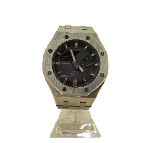 Casio shock silver - casio, metal