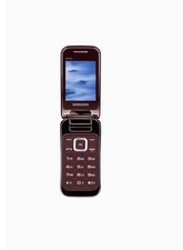 Samsung GT-C3592 Mobile Cellulare Conchiglia Anziani Dual Sim Red Black Friday