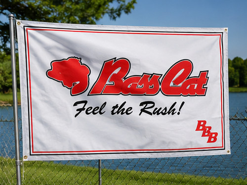 Bandiera bass cat boats 3x5 - cat, ft