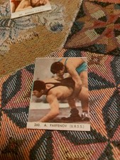 Edizione CASTELLO Lo Sport CALCIATORI 1961/62 Figurina N. 260 A. Parfenov URSS