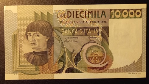 Banconota 000 lire - banconota, 10.000