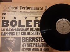 Vinile 33 giri Ravel Bolero Bernstein CBS 60101 ,1981 