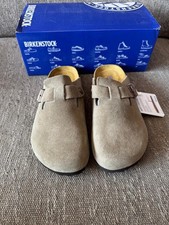 birkenstock boston taupe 37