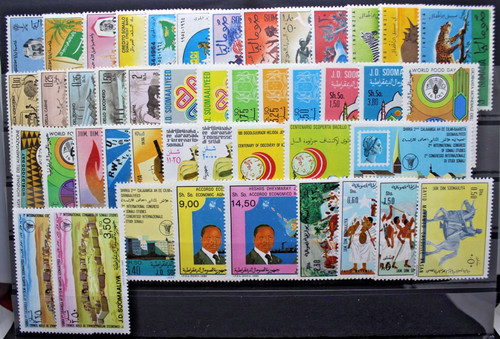 Somalia francobolli - 45,