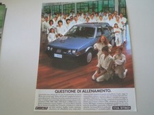 advertising Pubblicità 1986 FIAT RITMO