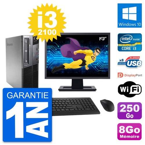 Lenovo m81 sff schermo - sff, 19"