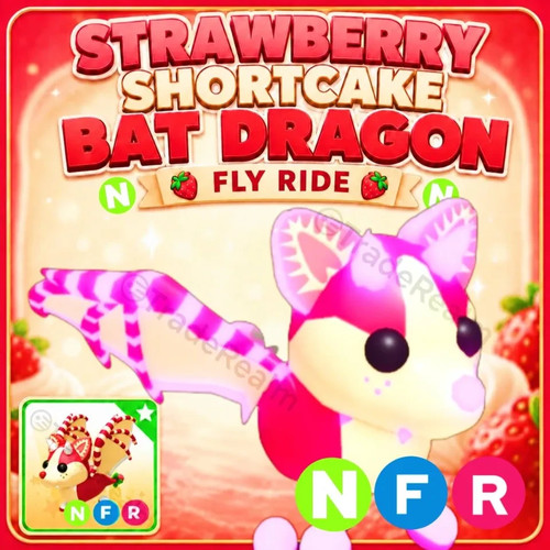 Fragola shortcake bat - bat, dragon