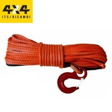 CAVO TESSILE DYNEEMA SINTETICO PER VERRICELLO 28 METRI 8 MM ASSEMBLATO