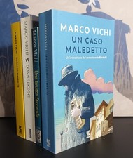 Lotto 4 libri MARCO VICHI - Donne donne Vendetta Caso maledetto Brutta faccenda