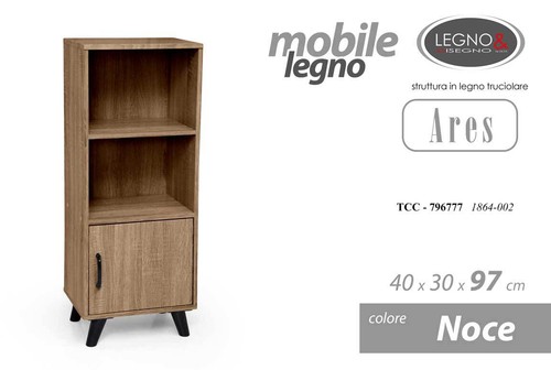 Mobile libreria ares ripiani - 2,