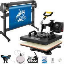 15x15in Heavy-Duty Heat Press