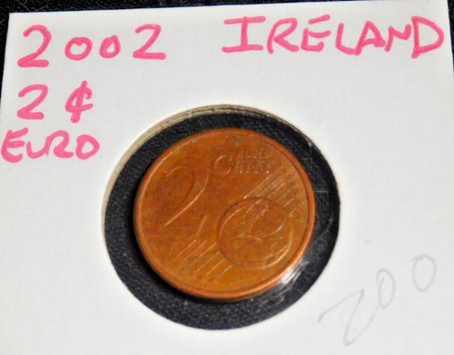 2002 irlanda erie centesimi - irlanda,