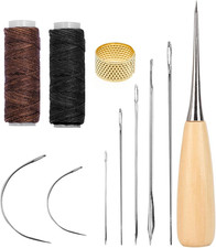 11 PCS Set Da Cucito in Pelle